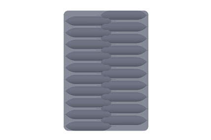 Paquete de almohadas - A= 150-400 mm B= 175-300 mm (2 filas de 10 capas)
