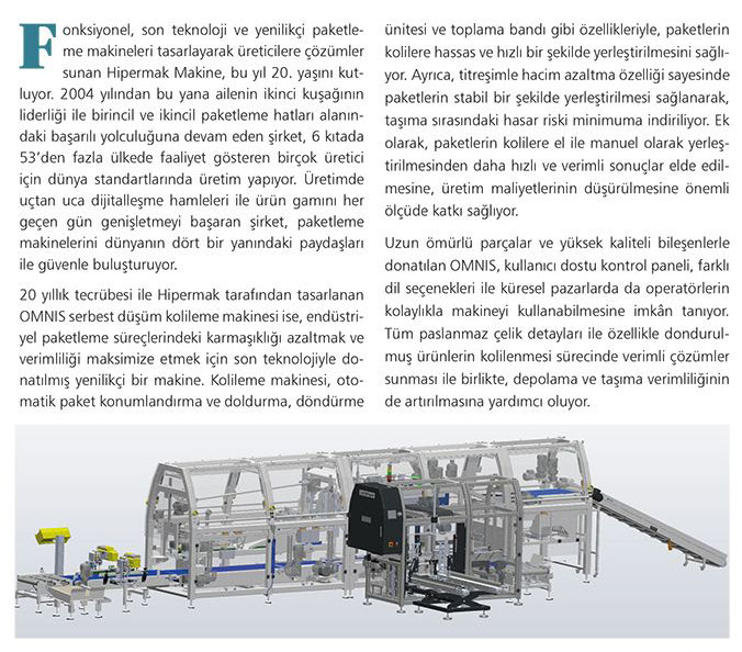 Plastik ve Ambalaj Teknolojileri Dergisi’nin Kolileme Özel Sayısındayız!